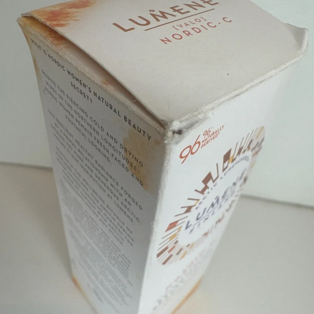 3 Pk LUMENE Finland Nordic C Brightening Beauty Lotion Glow Lumenessence 5.1 oz